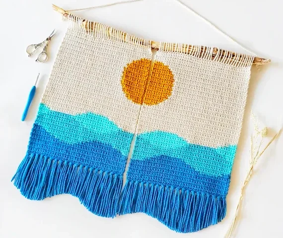 Aesthetic Yarn Art: 10 Quick Crochet Wall Hangings