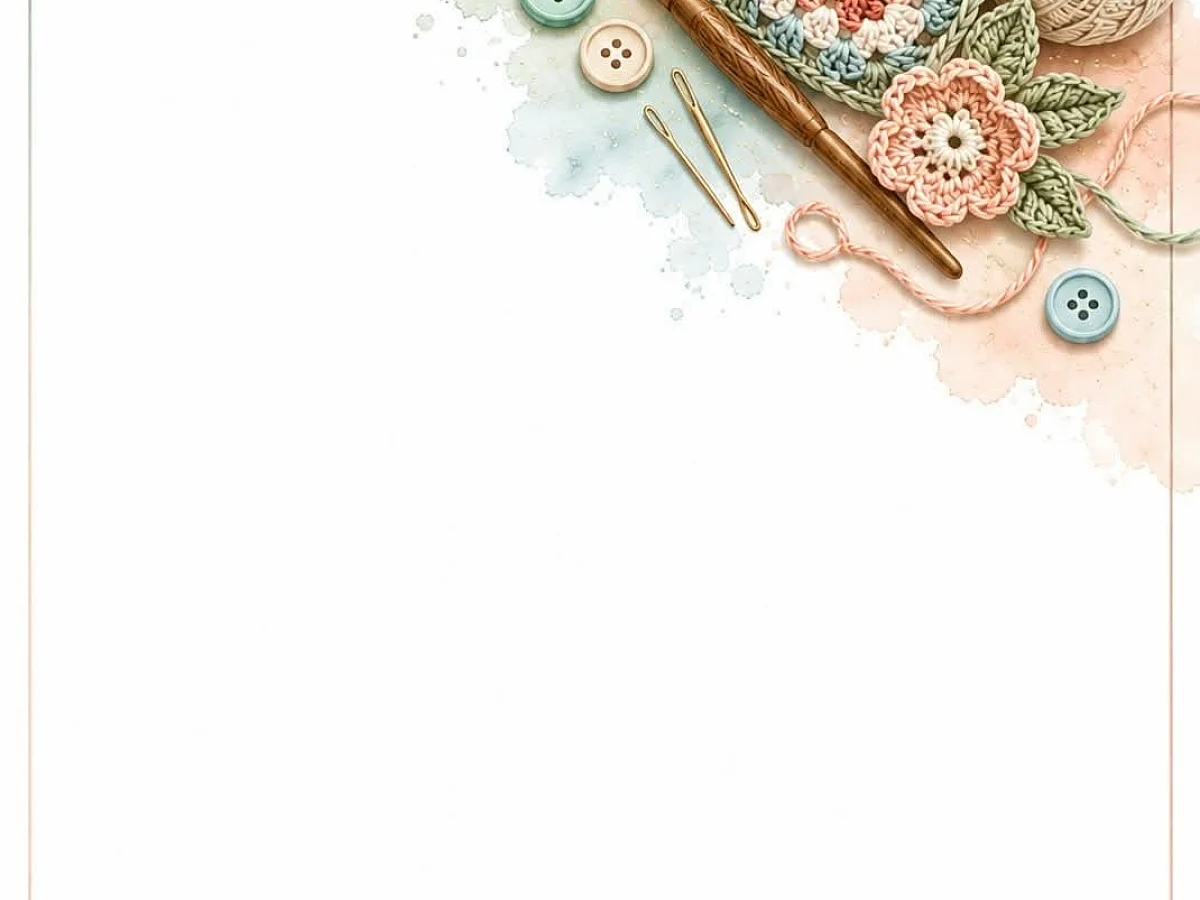Image showing Digital Crochet Patterns creative poster