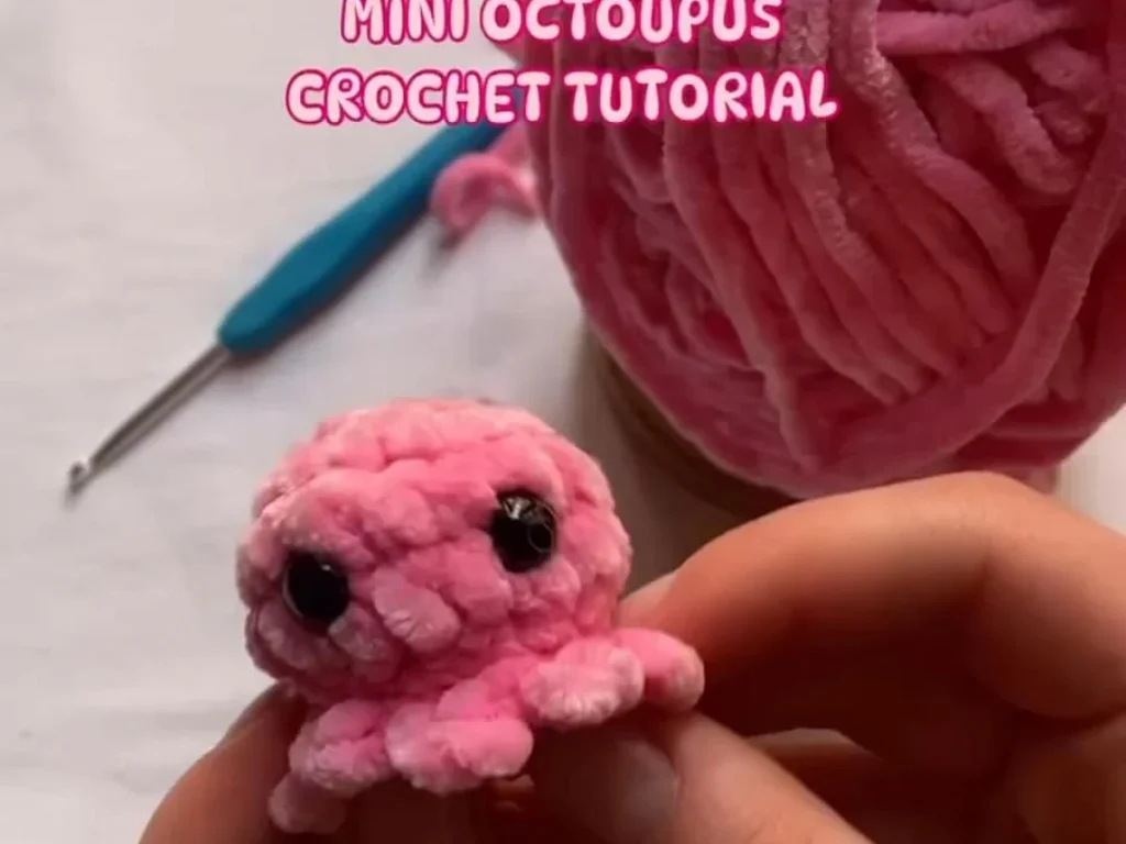 Mini Octopus Crochet Tutorial — illustrated for this guide