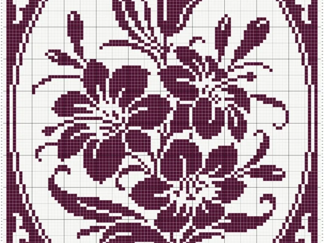 Image showing Vintage Crochet Patterns print design