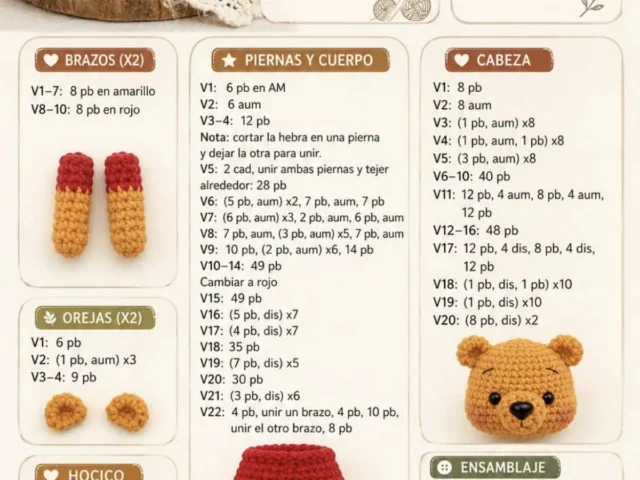 Image showing Amigurumi Pattern Library graphic design