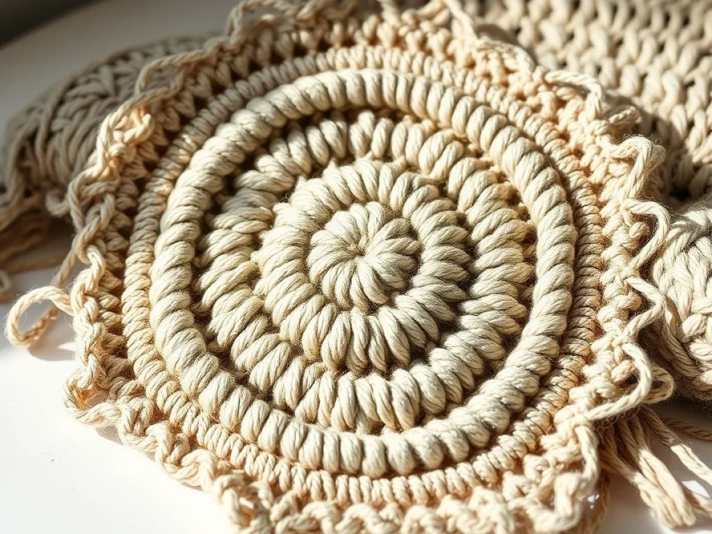 Image showing tapestry crochet art