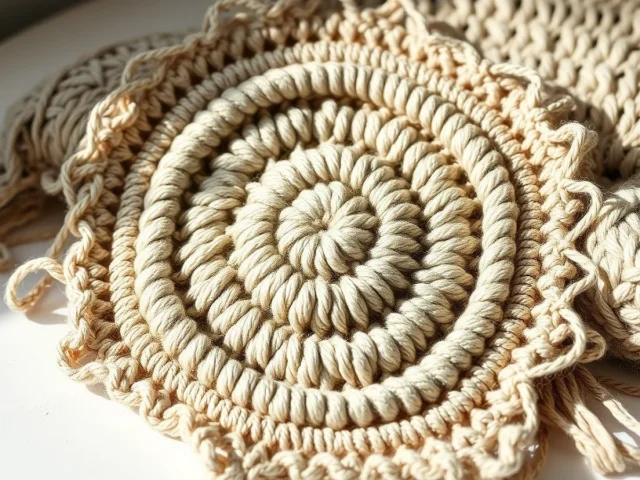 Image showing tapestry crochet art
