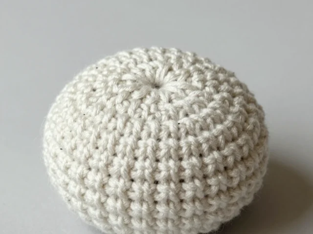 Image showing ergonomic crochet pincushion