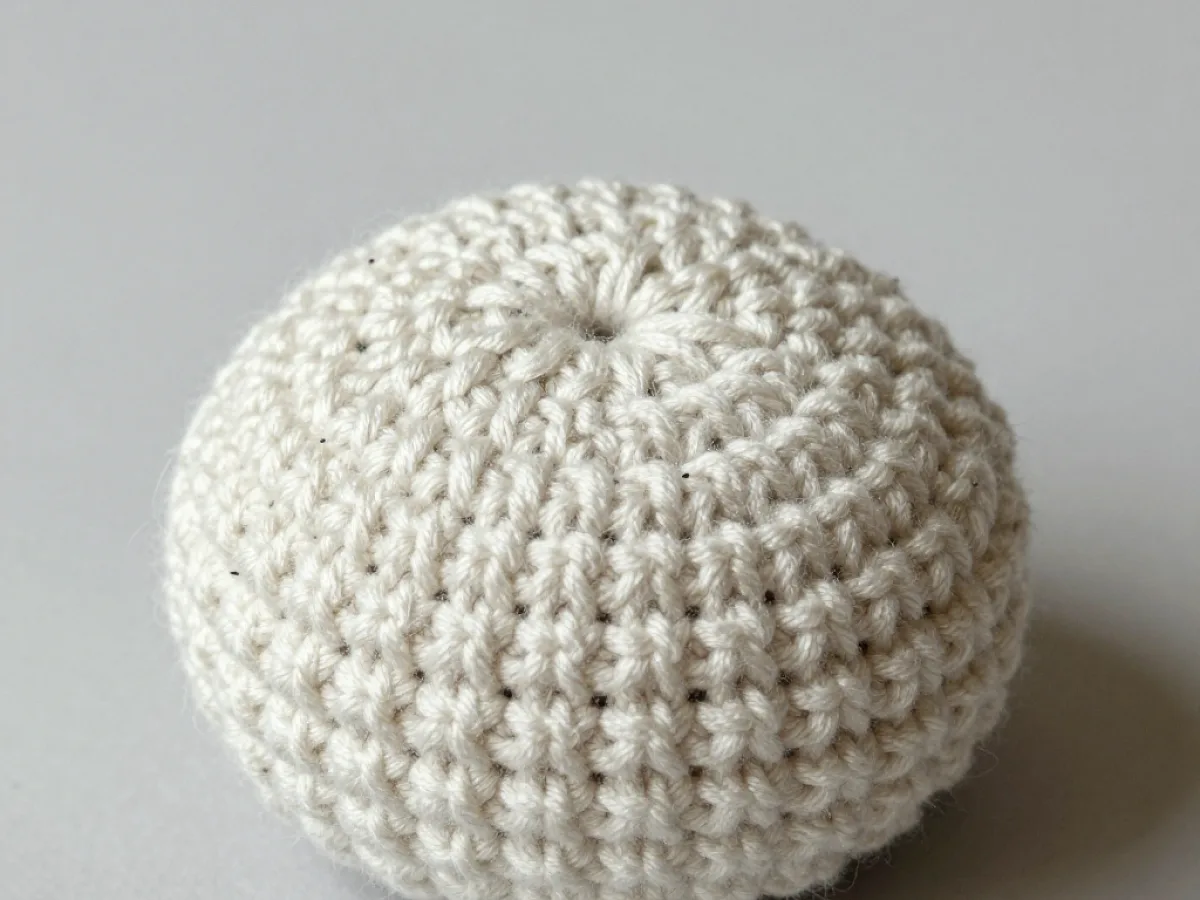 Image showing ergonomic crochet pincushion