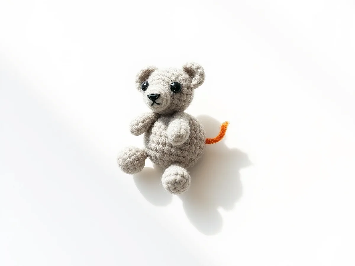 Image showing Micro Crochet Animal Brooch
