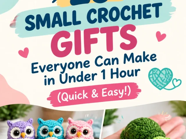 Image showing small crochet gifts
