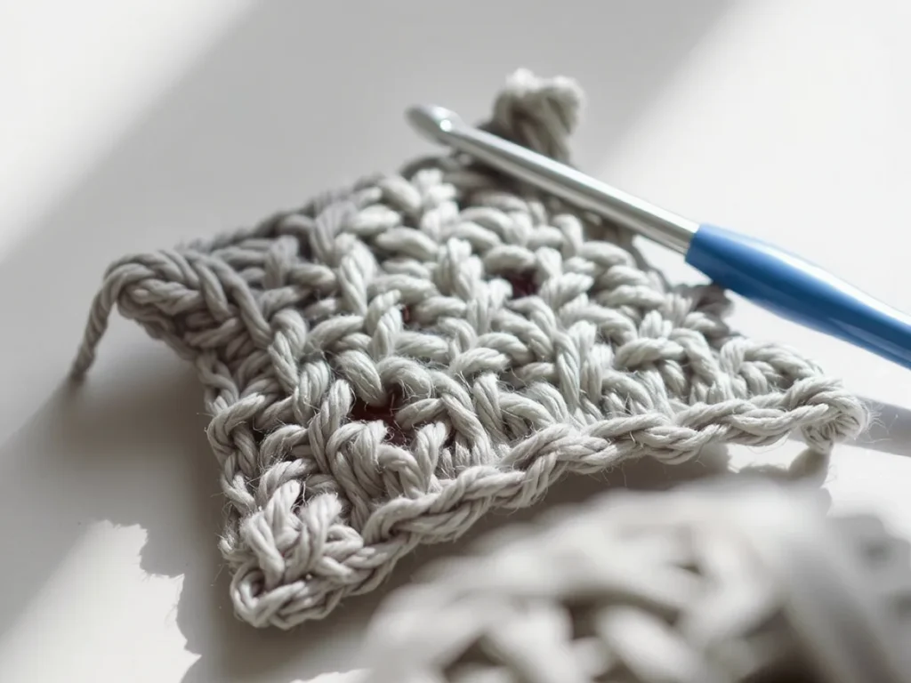 Image showing Weave In Ends crochet technique