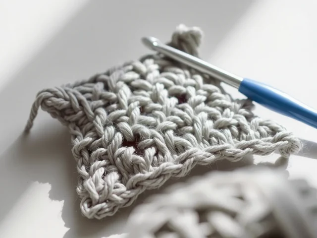 Image showing Weave In Ends crochet technique