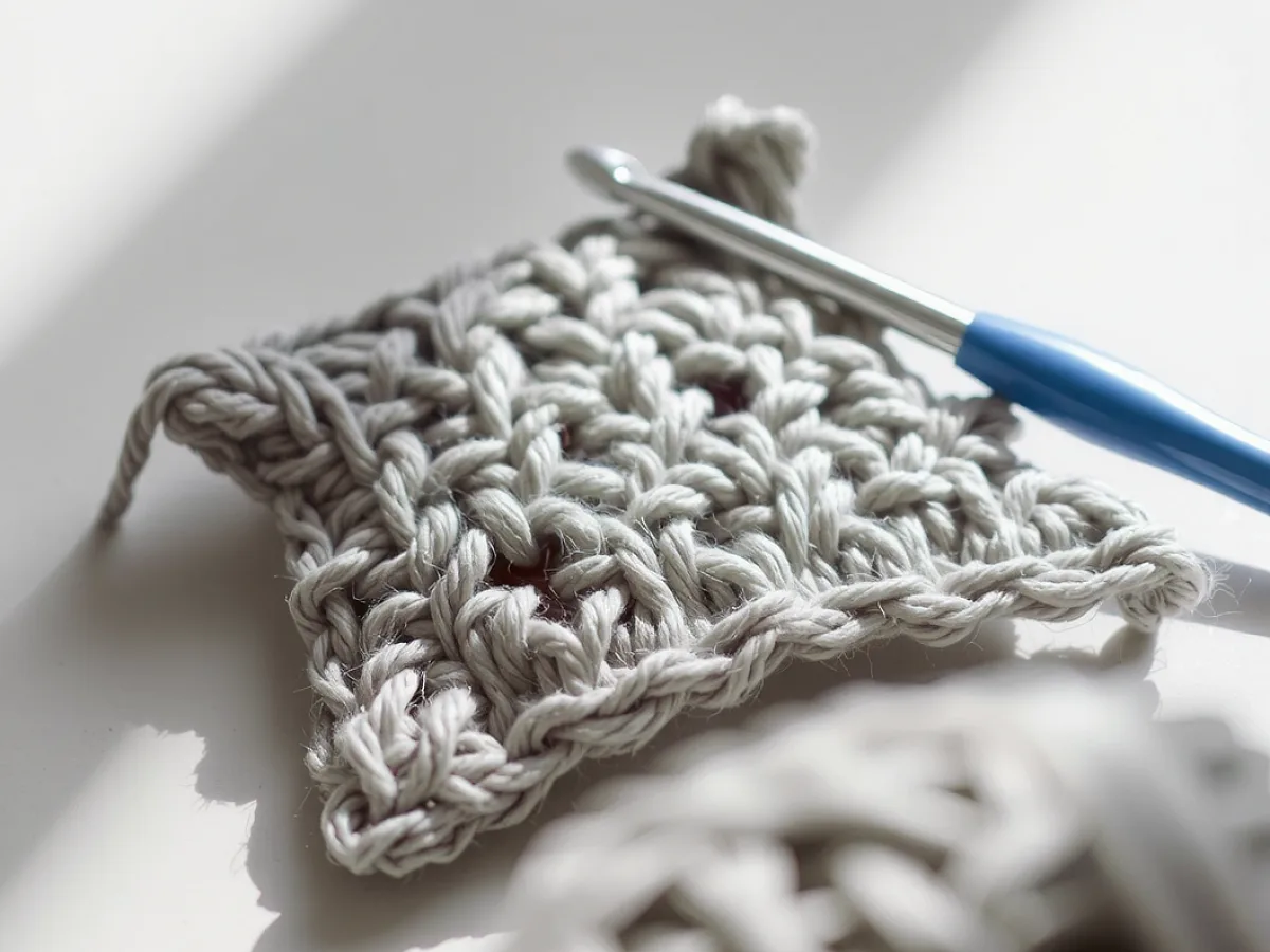 Image showing Weave In Ends crochet technique