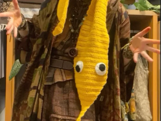 Image showing Weird Core Crochet animal figurine